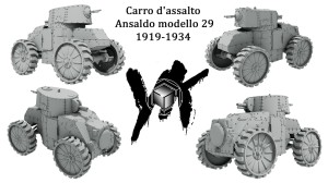 Carro d`assalto 28 Andaldo