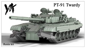 Polski Czołg Pt-91 Twardy V1 1/35 druk 3d