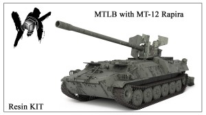 MTLB with Rapira MT-12 1/48