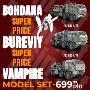 Model SET  Bohdana - Bureviy - Vampire_1/72