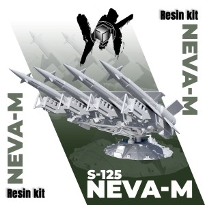 S-125 Neva M  druk 3d 1/72  