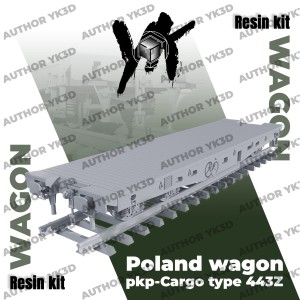 Wagon pkp Cargo S type 443Z_1/72