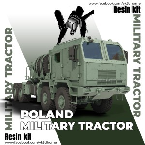 Poland Military Tractor_1/72