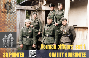 German  Officers    set-1   1/35  