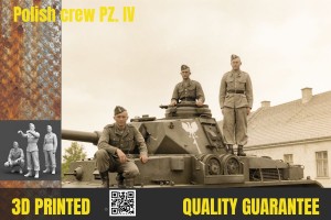 Polish crew PZ.IV 1/35