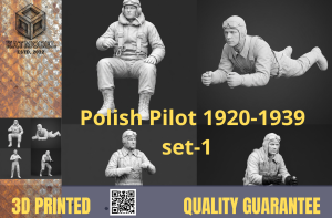 Polscy Piloci 1920-1939  set-1    1/48