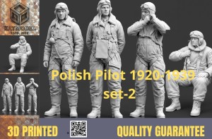 Polscy Piloci 1920-1939  set-2    1/32